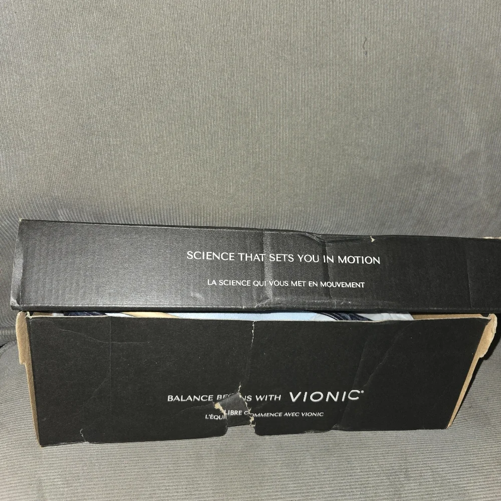 Vionic Orinda 2 Ballet Flats Size 8 1/2 Narrow Leopard Print Denim NEW In Box